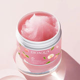 BIOAQUA Peach Glowing Moisturizer Peeling Cream - Extract Fruit Acid Exfoliating Face Gel - 140g