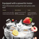 Mason Portable Mini Juicer Blender With Straw Cup