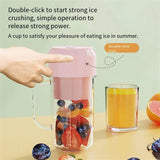 Mason Portable Mini Juicer Blender With Straw Cup