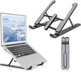 Portable Laptop Holder Stand with 7-Level adjustable Height With Anti Slip Rubber Grips