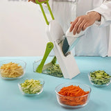 4 In 1 Vegetable Cutter Chopper Adjustable Multi-function Drum Cutter Vertical Vegetable Cutter Kitchen Shredder Grater Artifact