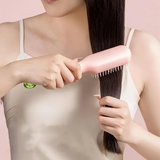 Self-Cleaning Hair Brush Anti-Static Massage Comb Retractable Rotating Combs Scalp Massager Detangling Hair Brushes Styling Tool