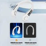 Neck Fan Portable Bladeless Hanging Neck Rechargeable Air Cooler