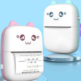 Portable Mini Printer Hot Printing Self-adhesive Thermal Inkless Wireless Printer