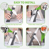 4 In 1 Vegetable Cutter Chopper Adjustable Multi-function Drum Cutter Vertical Vegetable Cutter Kitchen Shredder Grater Artifact