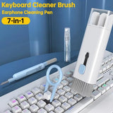 New Headset 7 In 1 Kit Scalable Keyboard Cleaner Brush Earphone Cleaning Pen Cleaner