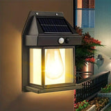 LED Solar Wall Lamp Outdoor Waterproof Up And Down Luminous Lighting Garden Decoration Solar Lights